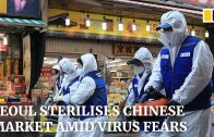 Seoul sterilises Chinese market amid virus fears